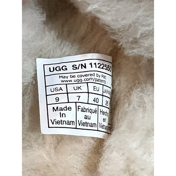 UGG Women's Disquette Slippers Chestnut Model 1122550 New W/O Box ~ Size 9 - Picture 9 of 10